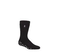 HEAT HOLDERS SOCKSHOP Mens 2.3 TOG Plain Slipper Socks with Grips on the Sole Pack of 1