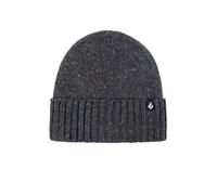 HEAT HOLDERS SOCKSHOP Mens Hat - 'Andes' Deep Turnover Thermal Hat Plain with Flecked Yarn Winter Warm 1 Pack One Size Denim