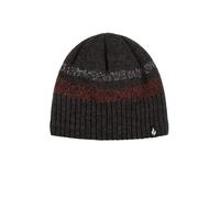 HEAT HOLDERS SOCKSHOP Mens Hat - 'Tromso', Striped, Patterned, Deep Rib, Outdoor, Walking, Thermal, Warm & Cosy 1 Pack One Size Anthracite Melange
