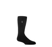 HEAT HOLDERS SOCKSHOP Mens Outdoor 2.3 TOG Plain Dog Walking Socks Pack of 1 Black 6-11