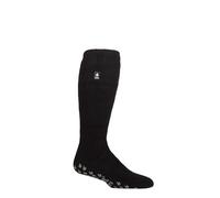 HEAT HOLDERS SOCKSHOP Mens Socks - 2.3 TOG Rated 'Elgon' Long Length Plain Thermal Slipper Socks 1 Pair Pack Winter Warm Size 6-11 Black