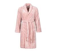 Heat Holders Soft Fleece Warm Bathrobe Dressing Gown For Winter In Pink