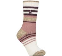 Heat Holders Stripe Patterned Ladies Winter Thermal Socks - - Size: 4-6