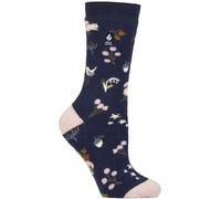 Heat Holders Thermal Lite Ladies Patterned Socks - - Size: 4-6