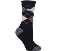 Ladies Thermal Lite Patterned Socks