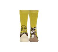 Heat Holders Thermal Patterned Novelty Socks With Soft Brushed Lining In Green Green