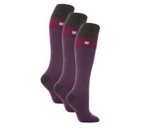 Heat Holders Thick Womens Thermal Knee High Ski Socks 2.3 TOG | 3 Pairs