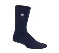 Heat Holders Ultra Lite - Mens 1.0 TOG Lightweight Casual Thermal Dress Socks - Navy Nylon - Size UK 6-11