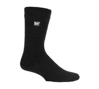 HEAT HOLDERS Ultra Lite - Mens Thin 1.0 TOG Winter Warm Lightweight Casual Thermal Dress Socks (6-11 uk, Black)
