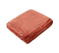 Heat Holders Extra Soft Warm Large Luxury Thermal Fleece Throw Blanket - 180 x 200 cm in Burnt Orange Heat Holders Burnt Orange 180 x 200 cm