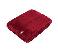 Heat Holders 1.7 Tog Fleece Thermal Blanket in Burgundy Heat Holders Burgundy