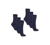 Heat Holders Women's 6 Pairs Original Thick Winter Thermal Socks in Navy | Size: 4-8 Heat Holders Navy 4-8