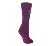 Heat Holders - Womens Anti Skid Winter Warm Thermal Slipper Socks with Grippers