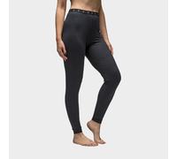 Heat Holders Women's Fleece Lined Base Layer Thermal Long John Bottoms, Black M