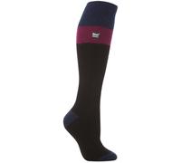 Heat Holders Women's Extra Long 2.3 TOG Winter Knee High Thermal Ski Socks in Black | Size: 4-8 Heat Holders Black 4-8
