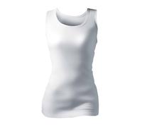 Heat Holders Womens - Ladies Cotton Thermal Underwear Sleeveless Vest - White - Size X-Large