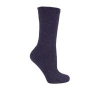 HEAT HOLDERS - Ladies Thick Winter Warm 2.7 TOG Short Cosy Thermal Wool Rich Socks (4-8 uk, Purple (S.Wool))
