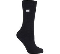 Heat Holders Womens Ultra Lite - Ladies Lightweight 1.0 TOG Thermal Dress Socks - Black - Size UK 4-6.5