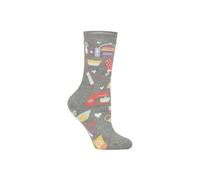 HEAT HOLDERS Womens Fun Hobby Socks Lite | Novelty Winter Fleece Lined Thermal Socks (4-8, Love To Bake)