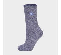 Heat Holders Women's Outdoor Knee High Thermal Merino Wool Socks, Purple 4-8