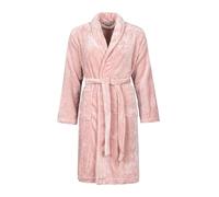 Soft Fleece Warm Bathrobe Dressing Gown for Winter Heat Holders Pink L