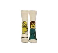 Heat Holders Women's Thermal Shrek Patterned Socks with Soft Brushed Lining in Beige | Size: 4-8 Heat Holders Beige 4-8