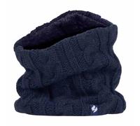 Heat Holders - Ladies Fleece Knitted Thermal Neck Warmer Snood in 10+ Colours