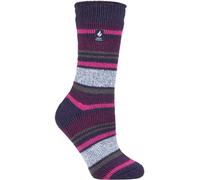 HEAT HOLDERS - Ladies Thermal Socks for Winter | Outdoor & Indoor Socks | Cuddly & Fluffy | Gifts for Women (4-7, Blue Ribbon (Barcelona))