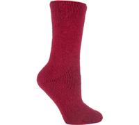 Heat Holders Ladies Winter Warm 2.7 TOG Wool Rich Thermal Socks - 4-8 UK - Cherry Red