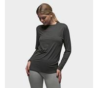Heat Holders Women's Ultra Lite Long Sleeve Fleece-lined Thermal Top, Grey M