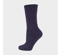 Heat Holders Women's Winter Warm 2.7 Tog Wool Rich Thermal Socks, Purple 4-8