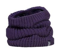 Heat Holders - Womens Winter Warm Fleece Lined Chunky Knit Thermal Neck Warmer