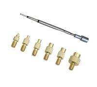 Heat Insert Fastener for Soldering Tool Contains 6 Units Additional Fastener Constructed from Strong Metal Materials