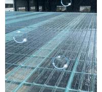 Heat-Insulating Roof Panels Profile Sheet,1/3/5/6/8/12/14/17/20 Pcs Fiberglass Daylighting Panels,Impact Resistance Corrugated Roofing Sheets,for Garage,Shed,Carport Greenhouse (0.9x0.9m,14 pcs)