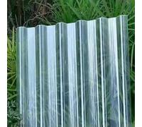 Heat-Insulating Tiles,Clear Roof Sheet, Fiberglass Roof Panels Resistant 2mm Thick Pack of 3-20 Pcs Multiple Sizes 0.9X(0.5-1.7) m / 35x(20-67) in(18 Pcs,0.9x1.2m/35x47in)