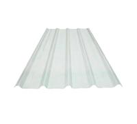 Heat-Insulating Tiles,Clear Roof Sheet, Pack of 3-16 Transparent Corrugated Roofing Sheets Fiberglass Panels Protection 0.8-1.7m Width(3 pcs,0.9x1.1m/35x43in)