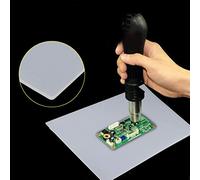 Heat Insulation Silicone Pad, 1pc Heat Gun Soldering Station Heat-Resistant Repair Maintenance Pad Desk Silicone Mat 13.78 x 9.05"