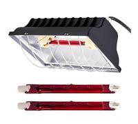 Heat Lamp for Chickens - Adjustable Temperature and Height - Waterproof Energy-Saving Brooder for Coop Heating