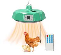 Heat Lamp for Chicks,Chick Brooder Heating Plate,500W Intelligent Thermostat Chicken Coop Heater Adjustable Temperature (27℃ to 36℃),Chick Brooder Heater for Baby Chick & Duckling