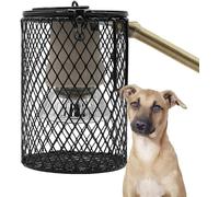 Heat Lamp for Dogs Outdoor,Dog Kennel Heat Lamp Bulb, Hanging Dog House Warmer, Dog Crate Cage Heater, with Timer/Anti-Biting Hanging Hook,Suitable for Chicken Coops Rabbit Cages (Size : 50W) ( Size :