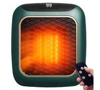 Heat Me Pro Heater Plug In, Heatme Pro Ceramic Heater, 800W Mini Portable Electric Space Heaters with Remote Control, Rapid Heating in 3 Seconds, PTC Ceramic Heating Element, 12 Hour Timing