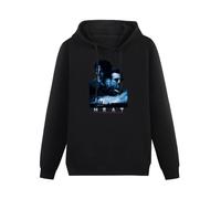 Heat Movie 90s Retro Vintage Film Heat Film Men's Hoodies Pullover Hoody Black Unisex Sweatershirt XXL