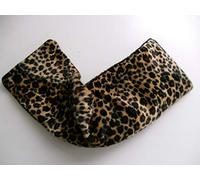 Heat Pack Plush Fleece Leopard No2 Microwave Wheat Bag (Lavender)