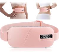 Heat Pad for Period Pain Relief, Upgraded 5 Heat Massage Modes Electric Heating Pad for Lower Back Pain Cramp Heated Belt Menstrual Rechargeable USB Heating Pad, Best Gifts for Women Girls