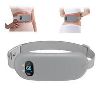 Heat Pad for Period Pain Relief, Upgraded 6 Heat Massage Modes Electric Fast Heating Pad for Lower Back Pain Cramp Menstrual Rechargeable USB Heated Belt Gifts for Women Girls Her Grey