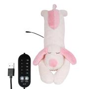 Heat Pad Stuffed Animal | Heatable Dog Plush | Electric USB Stuffed Toy Heating Pad Automatic Shut-Off Adjustable Temperature for Belly Back Shoulder Neck Period Kids Boys Adults