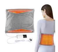 Heat Pads for Back Pain Relief, Afenau 49"X12" Electric Heating Pad with 9 Heating Settings, Timable Back Heat Pad for Back Pain Square, Detachable Heating Pad Electric for Abdominal Neck Shoulder