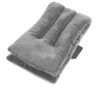 Heat Pads for Neck and Shoulder Pain Relief | Wheat Bags, Microwavable, Reusable, Lavender Heat Packs, Polar Fleece | Pain Relief in Muscles, Joints, Back and Cramps (Grey)