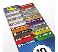 Heat: Pedal to the Metal Boardgame Dividers