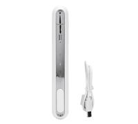 Heat Pen, 3s Fast Heating Rechargeable Thermal Eraser (White) | Erasable Gel Ink Eraser,Thermal Print Eraser & Foil Quill Eraser for Erasable Fabric Markers